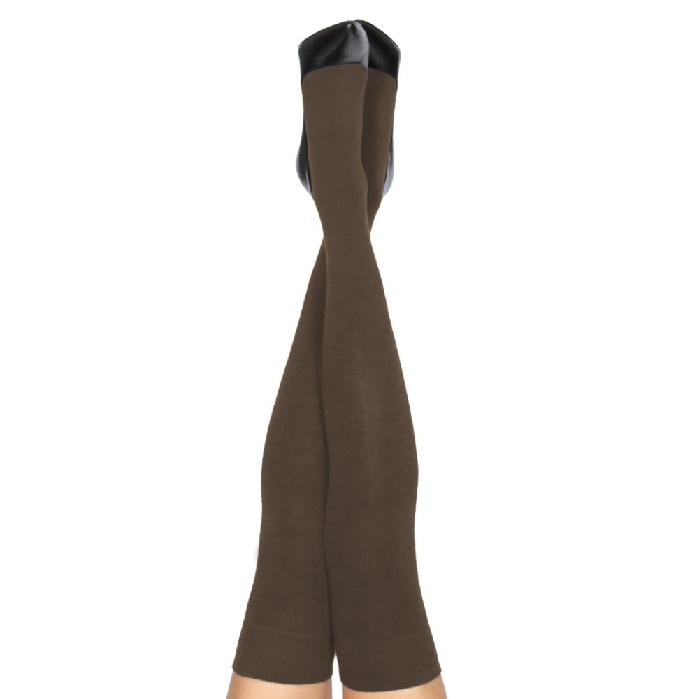 Dark Brown Knee High, Over The Knee Socks